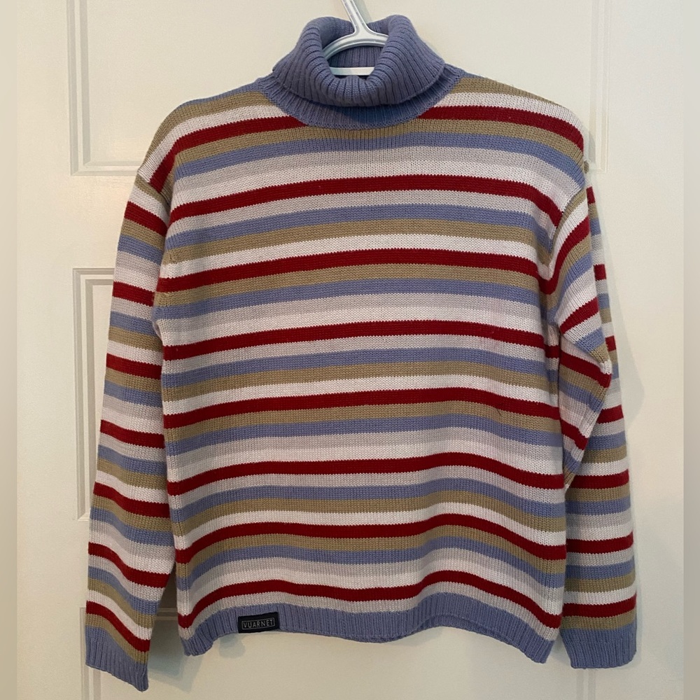 Vuarnet turtleneck stripe sweaters